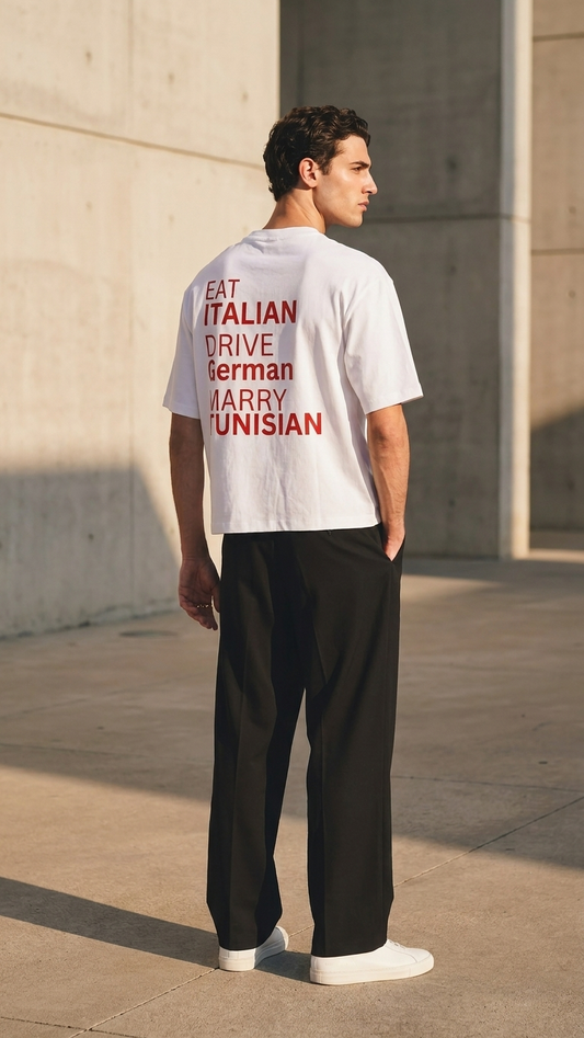 Seen White | 240 GSM Oversized Tee
