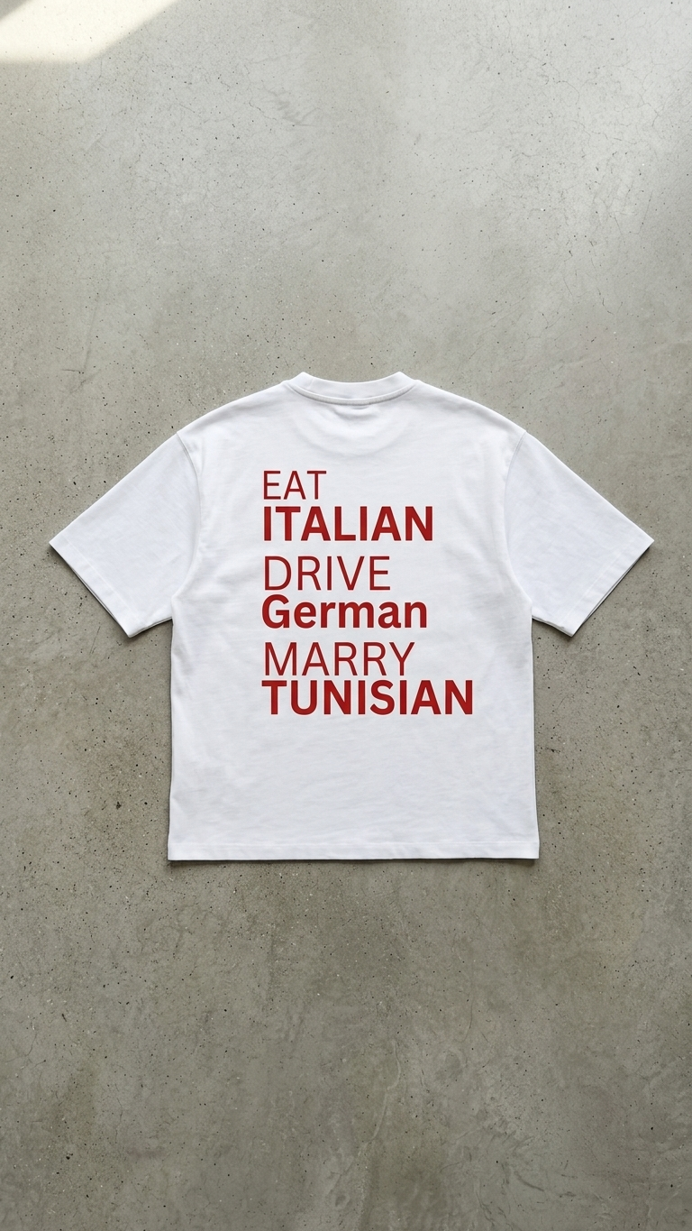 Seen White | 240 GSM Oversized Tee