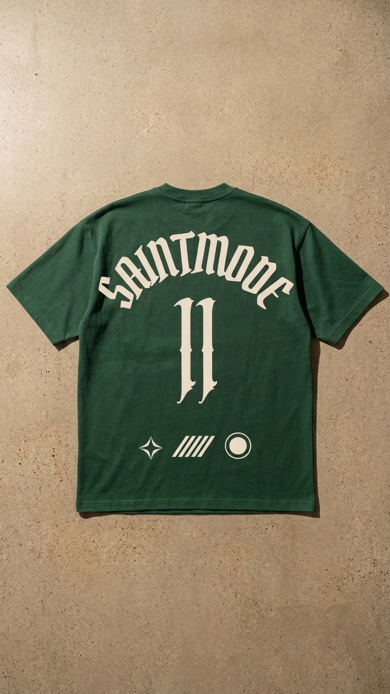 Saintmod | 240 GSM Oversized Streetwear Tee