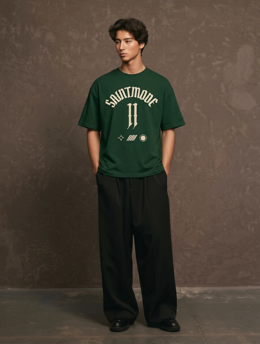 Saintmod | 240 GSM Oversized Streetwear Tee