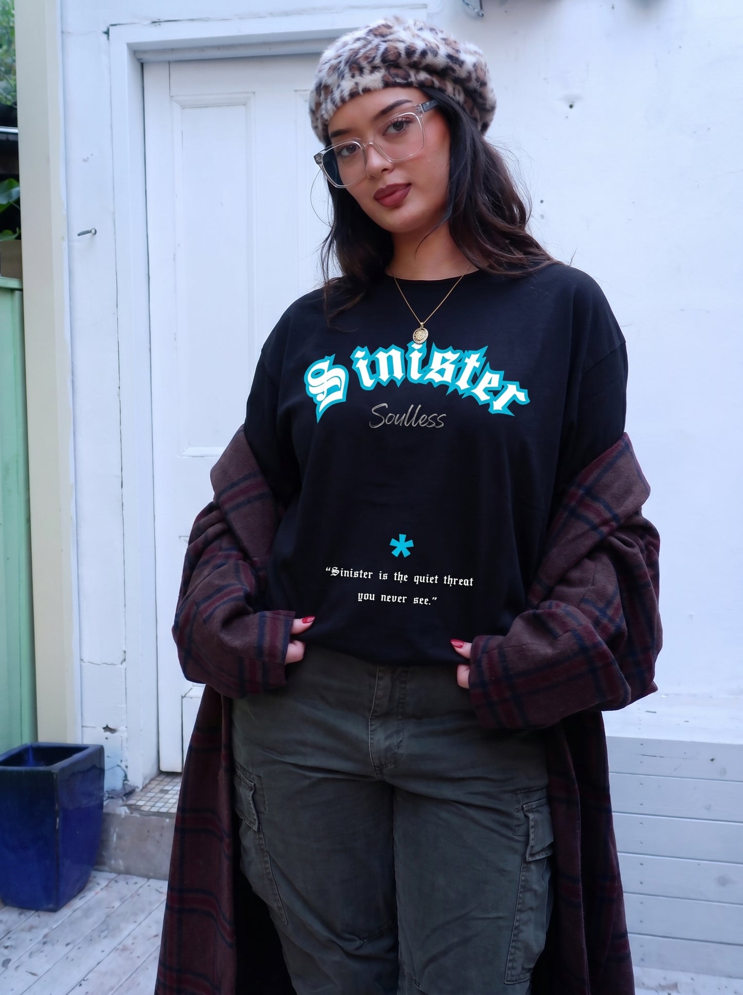 Sinister Black | Premium Oversized Streetwear Tee